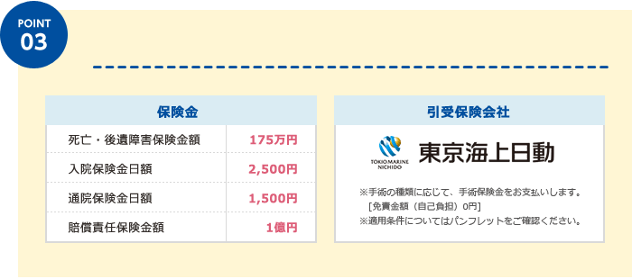 POINT03 出発から帰宅まで補償 国内旅行損害保険